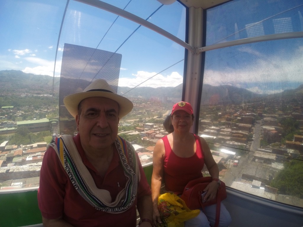Riding the cable car