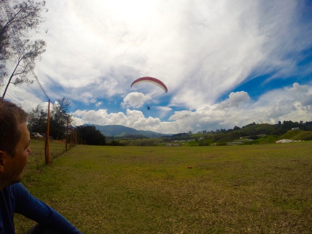 Paragliding in San Felix