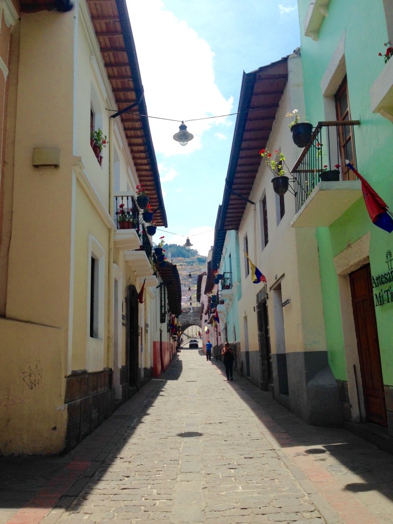 Charming street in La Ronda 