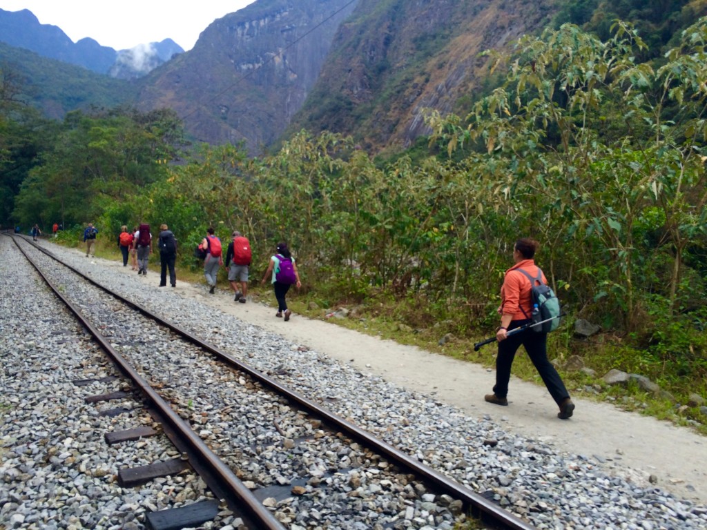 Fourth day: hiking from Hydroelectrica to Aguas Calientes 