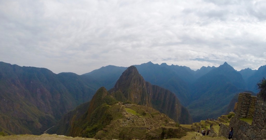Mountains surrounding Machu Picchu 