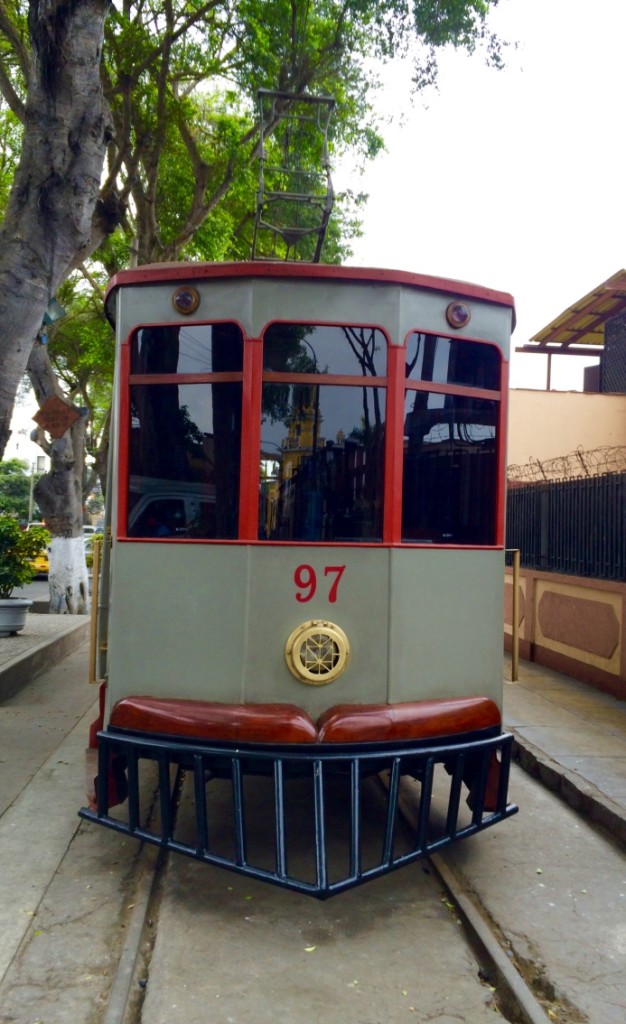 Trolley at the museum