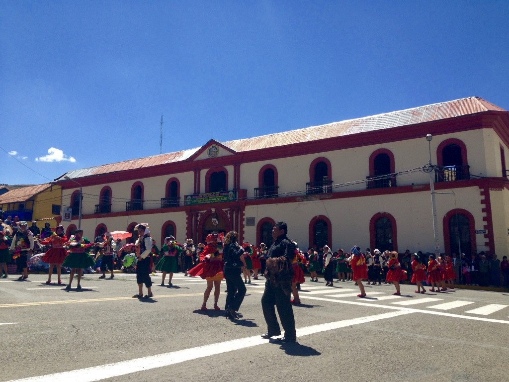 Nice festival in Puno