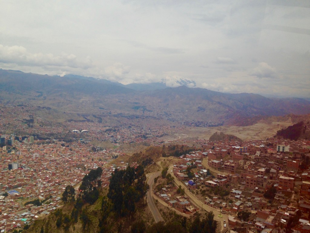 La Paz from El Alto