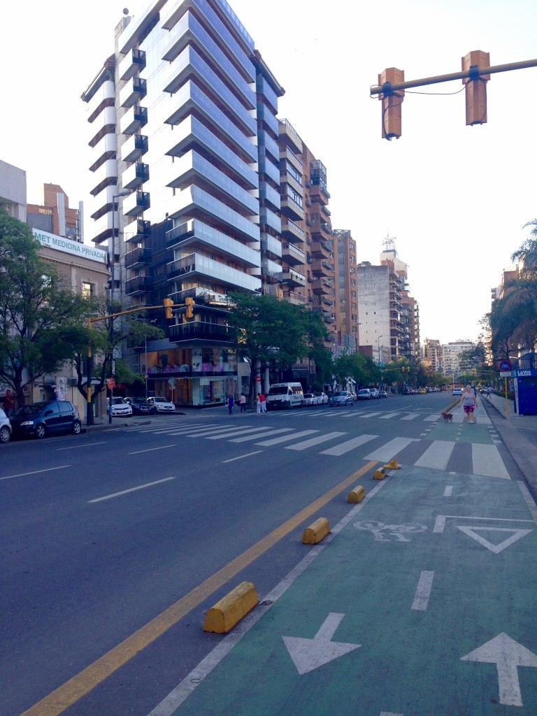 Great avenues and bike lanes in Cordoba