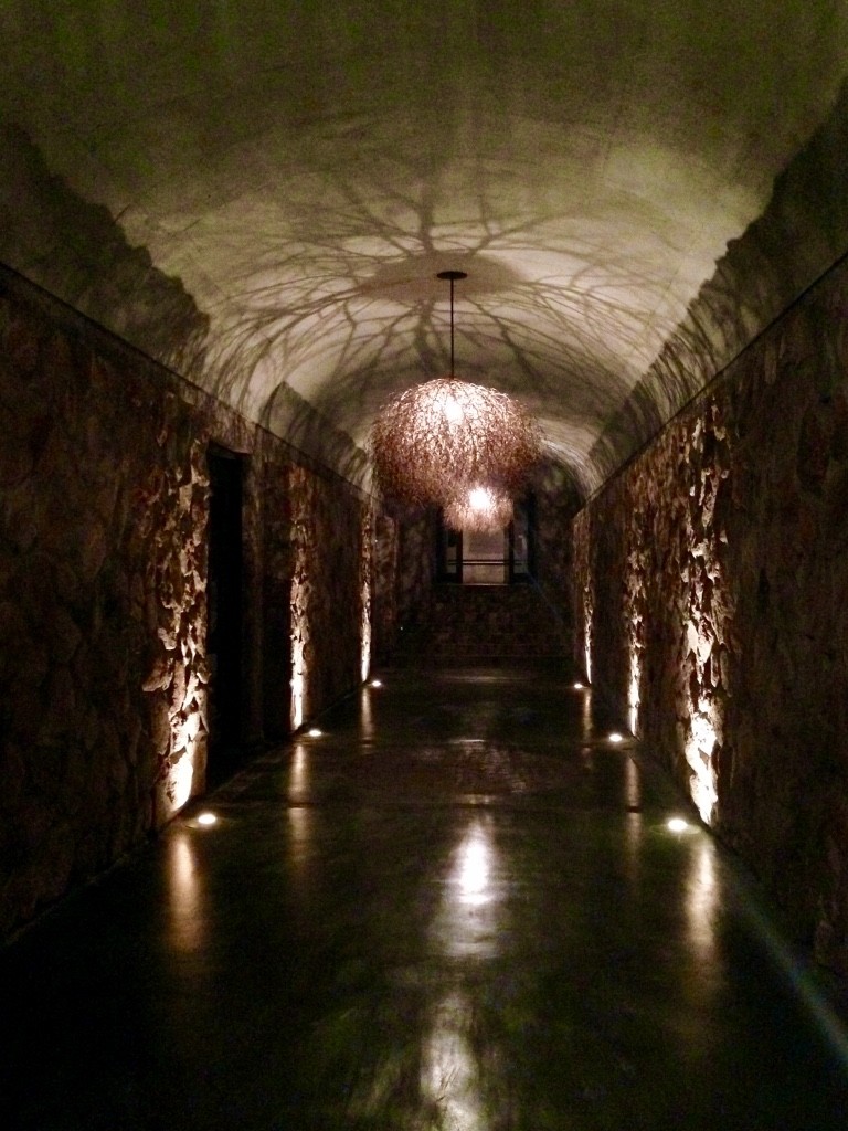 Gorgeous entrance to the cellar