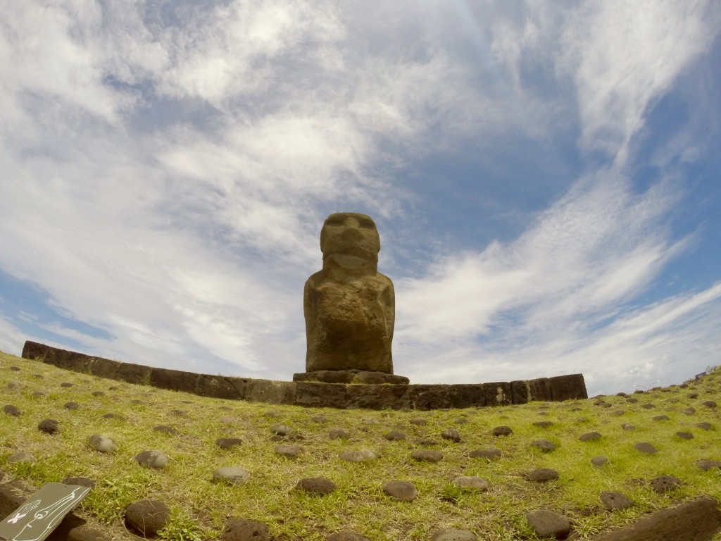 Moai up close!