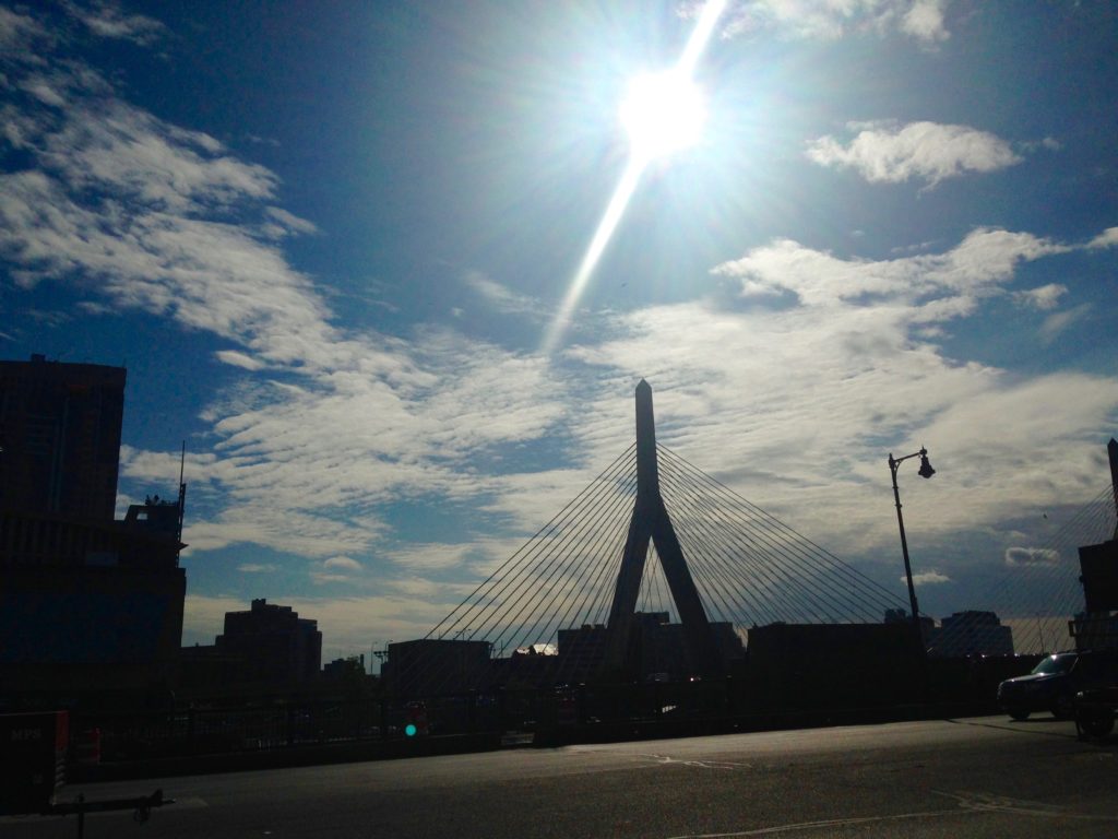 Gorgeous bridge in Boston