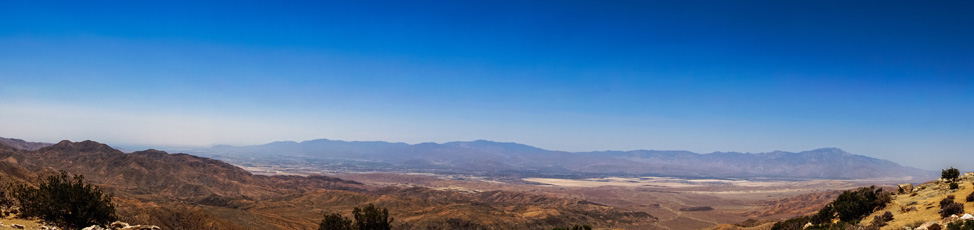 Panorama of Coachella Valley