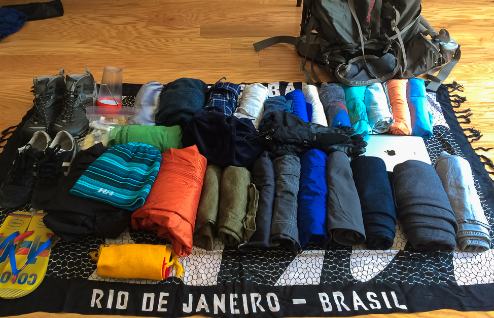 How we Packed for our 6 Month South America Backpacking Trip