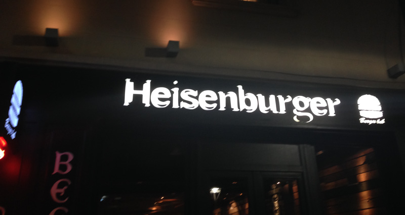 Heisenburger- Breaking Bad themed restaurant 