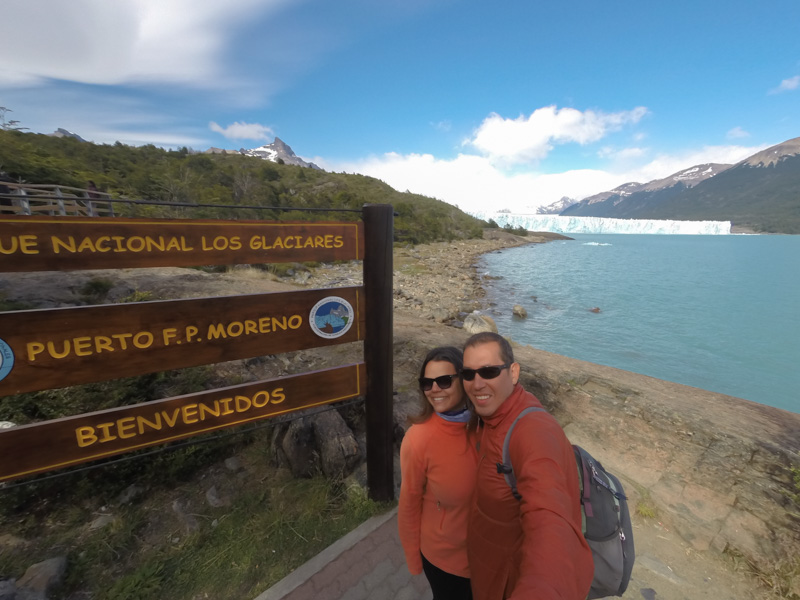 Glaciares National Park front entrance