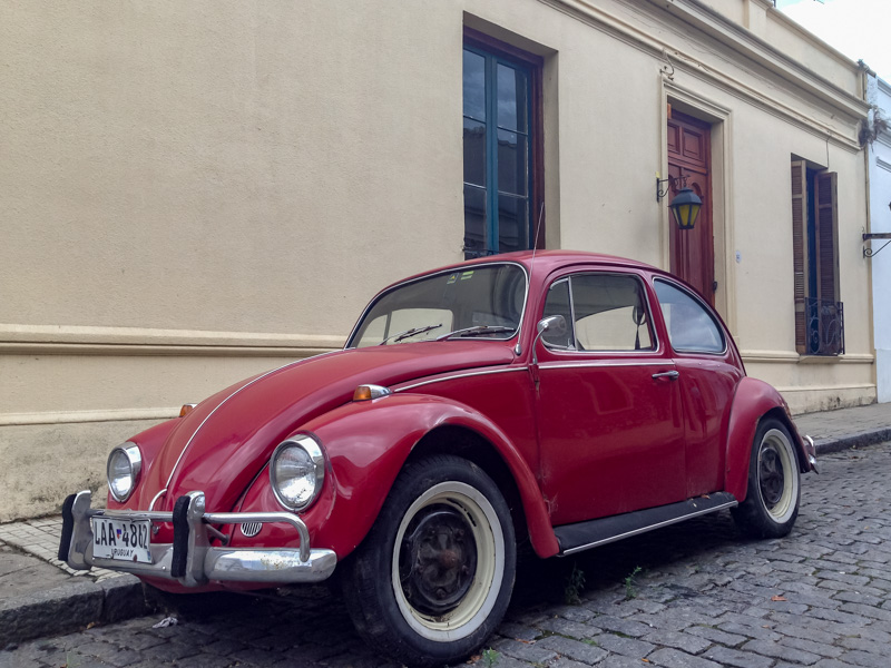 Antique car in Colonia